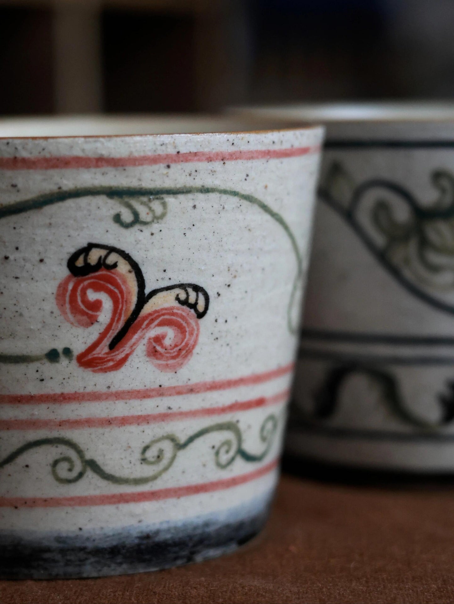 buddhism factors on Chinese murals 320ml open-mouth cup