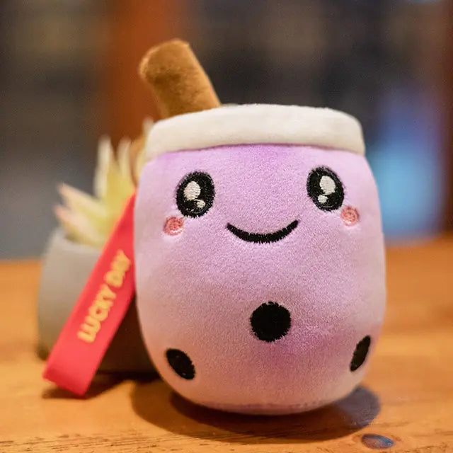 Cute Bubble Tea Keychain