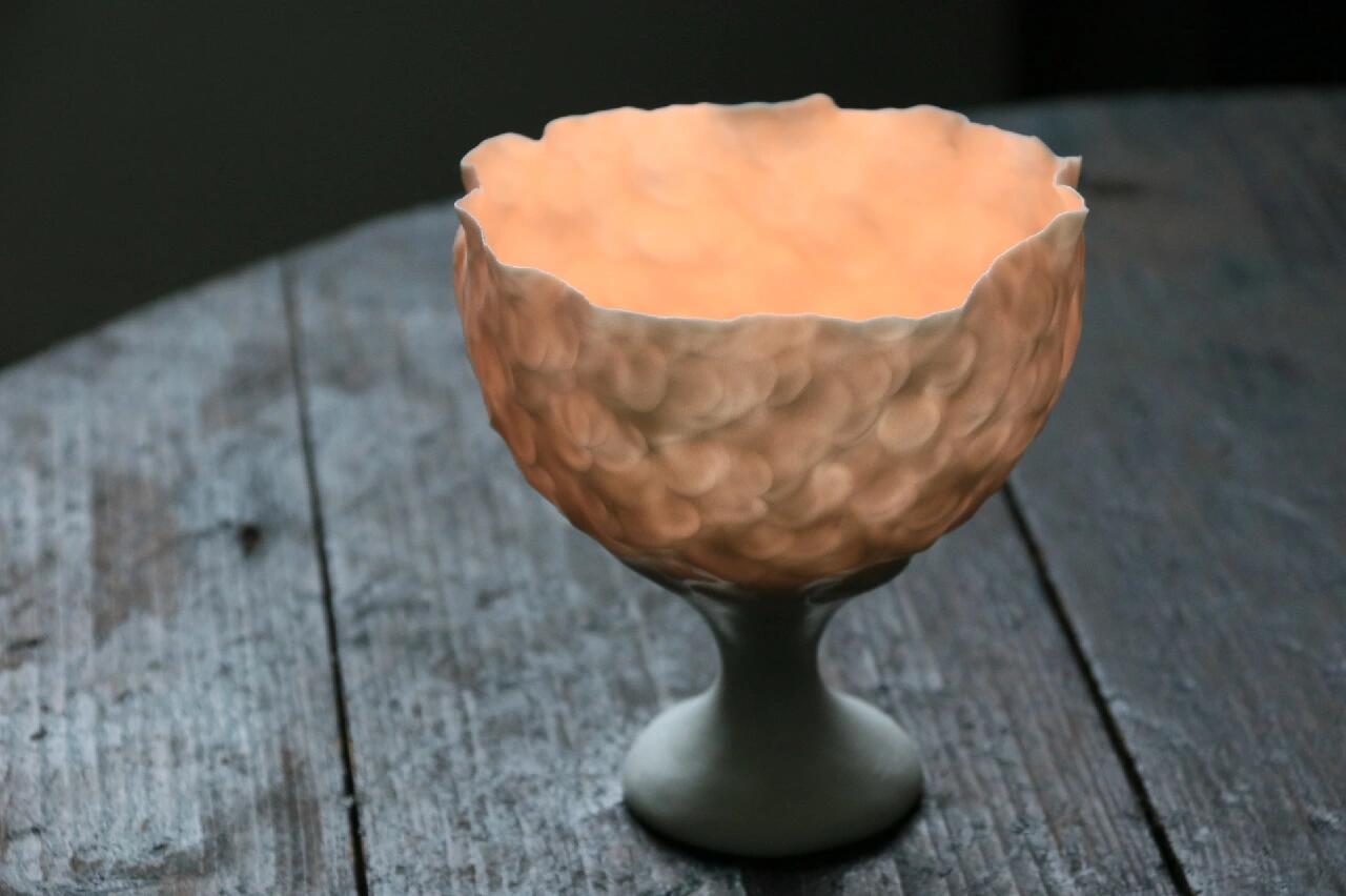 the wave and light tiny goblet